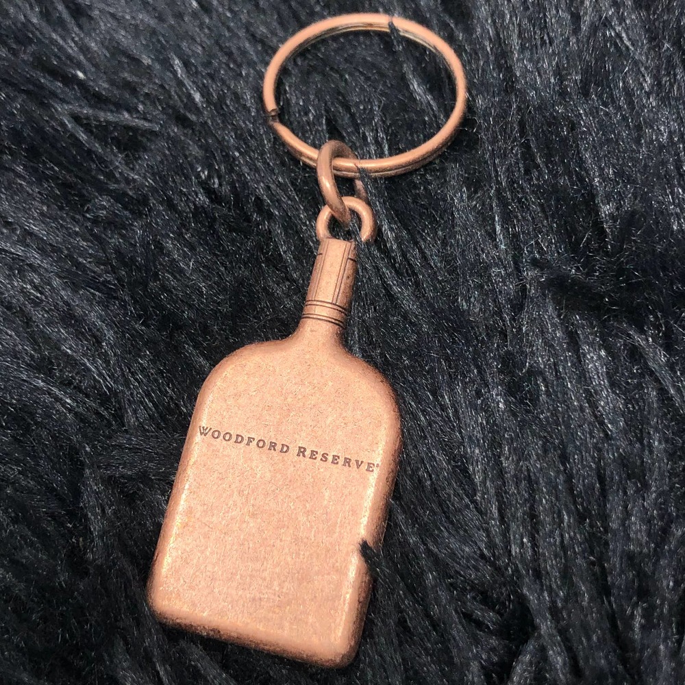 Woodford Reserve Copper Keychains, lot of 7